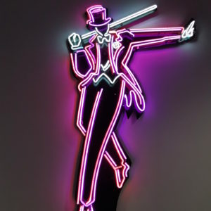 Insegna neon Fred Astaire