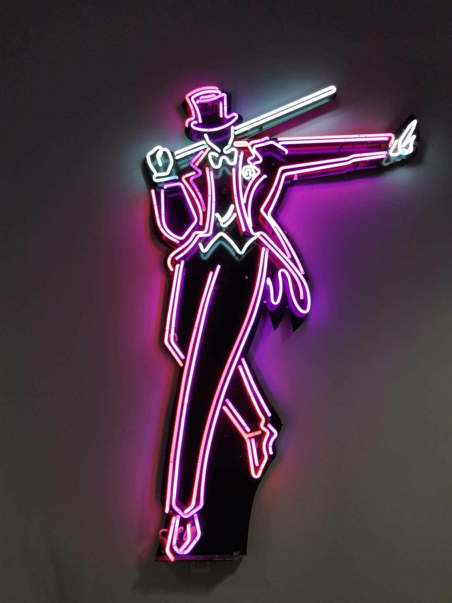 Insegna neon Fred Astaire