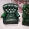 Divano Poltrona Chesterfield verdi