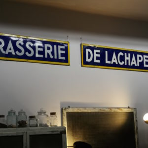 Insegna Brasserie De Lachapelle