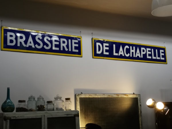 Insegna Brasserie De Lachapelle